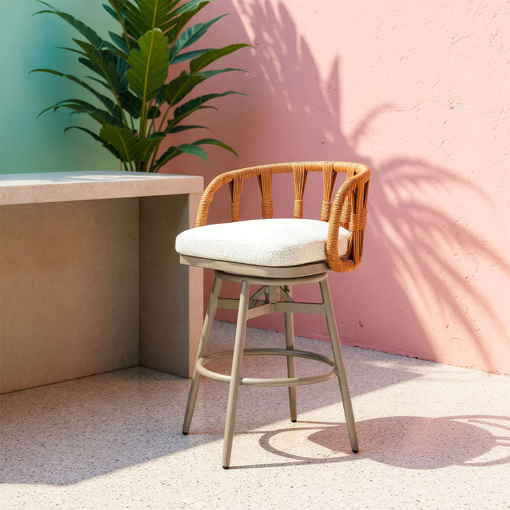 SAFAL SWIVEL BARSTOOL MULTICOLOR
