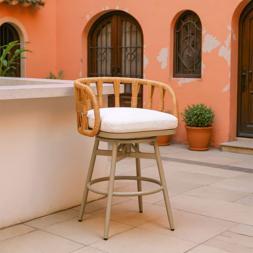 SAFAL SWIVEL BARSTOOL MULTICOLOR