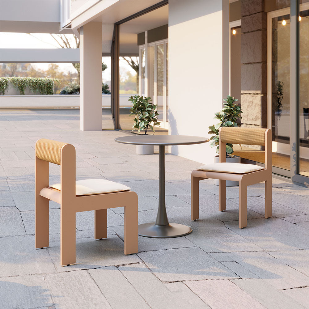 ISLAND DINING CHAIR WHITE