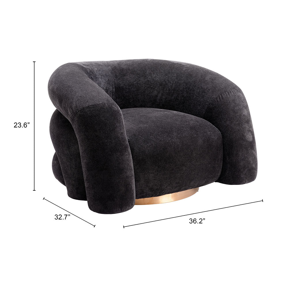 HAVN ACCENT CHAIR BLACK