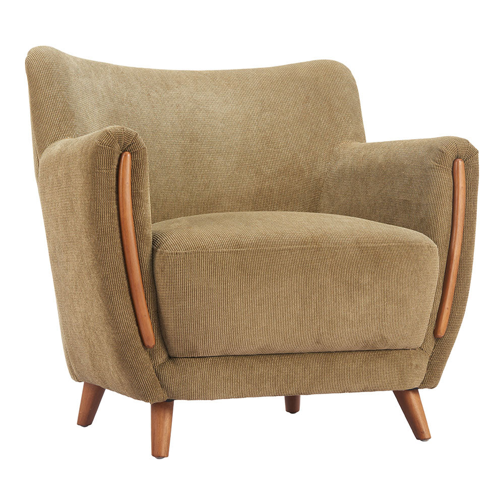 HAKO ACCENT CHAIR OLIVE GREEN