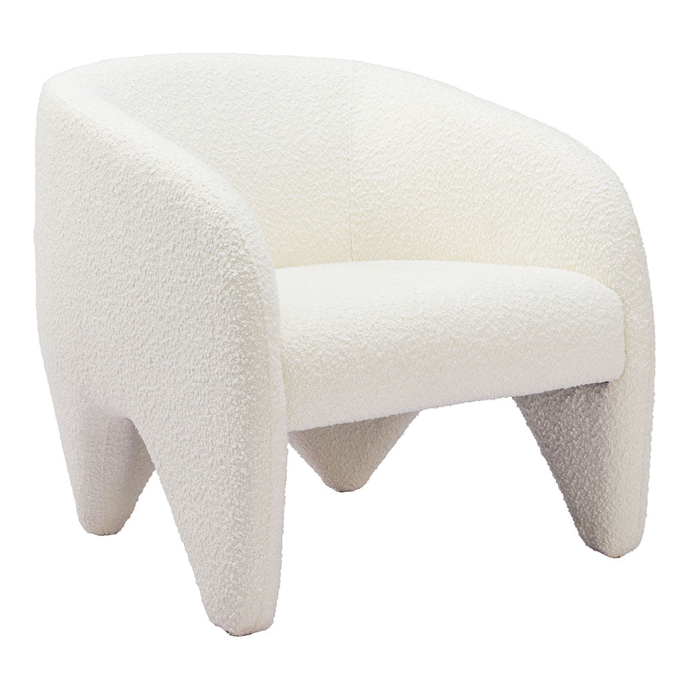 LOPTA ACCENT CHAIR WHITE