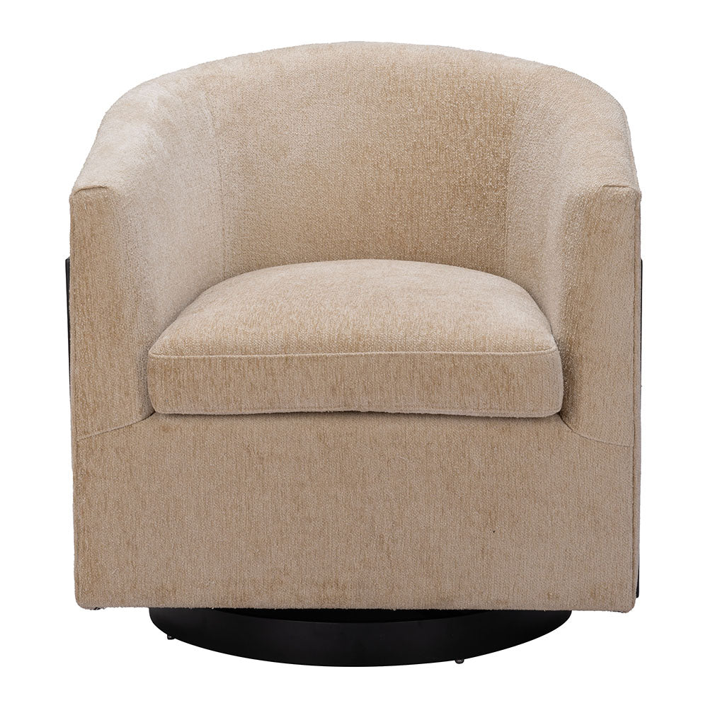 HANKO SWIVEL CHAIR GOLDEN BEIGE
