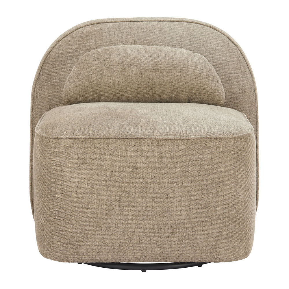 KAKAO SWIVEL CHAIR OLIVE BROWN