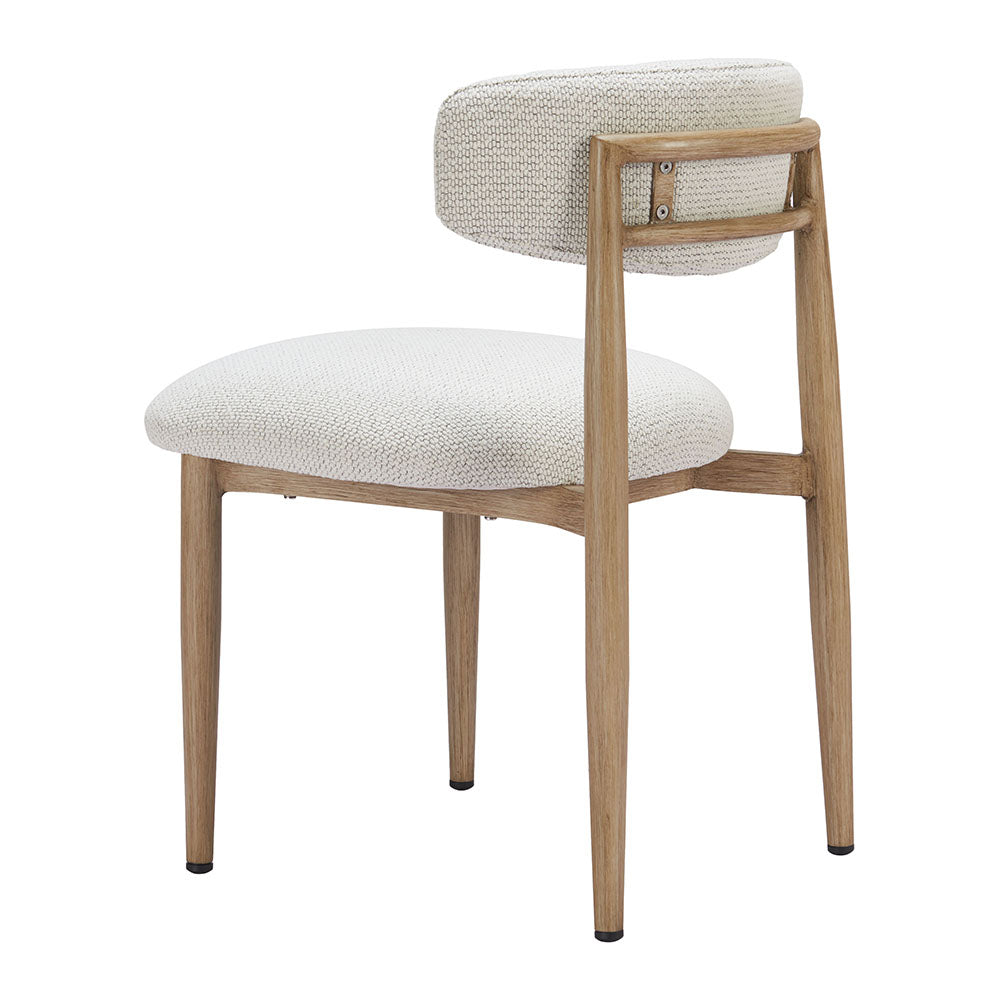 BEGE DINING CHAIR WHITE