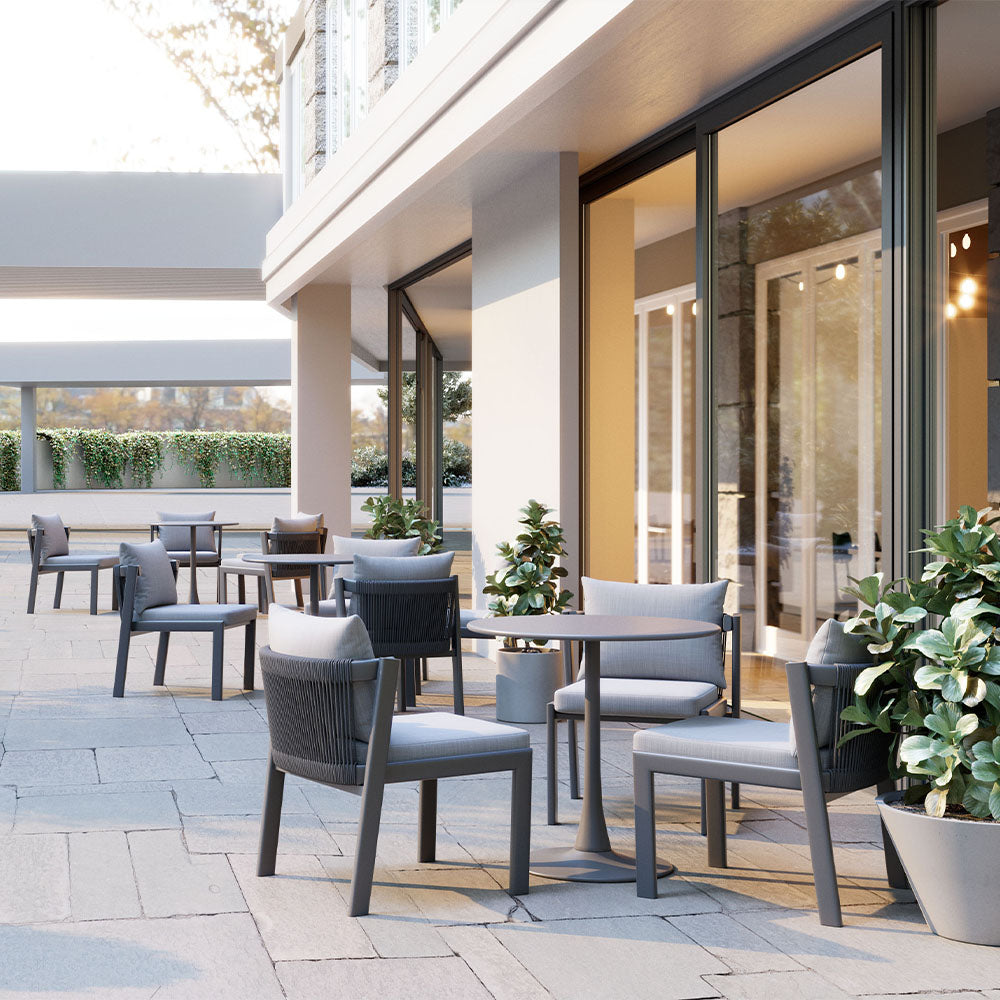 SOLEIL DINING TABLE GRAY
