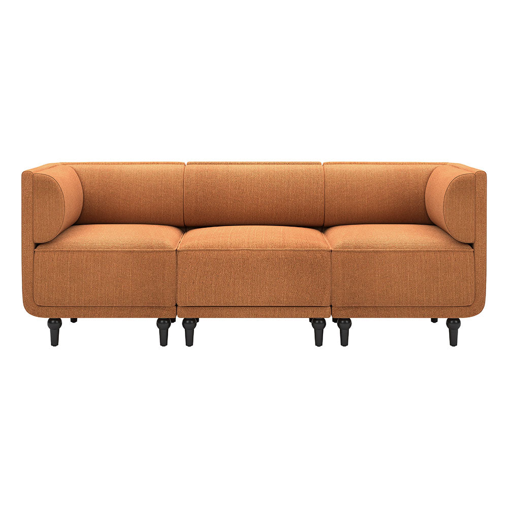 MALBEN CORNER CHAIR BROWN