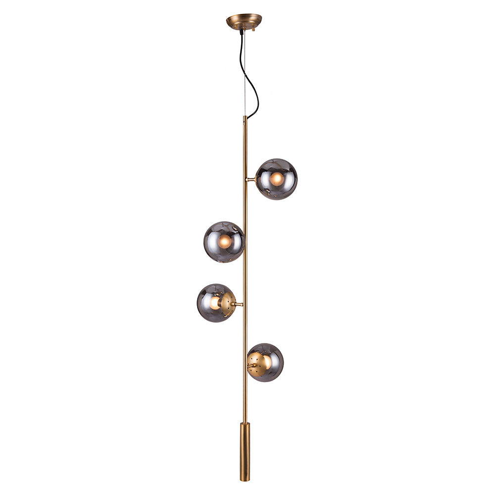 ZATARA CEILING LAMP BRASS