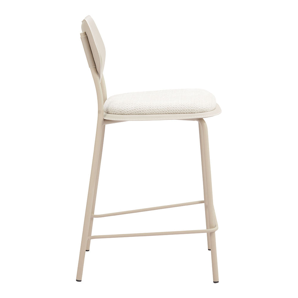 ZEAL COUNTER STOOL LIGHT GRAY