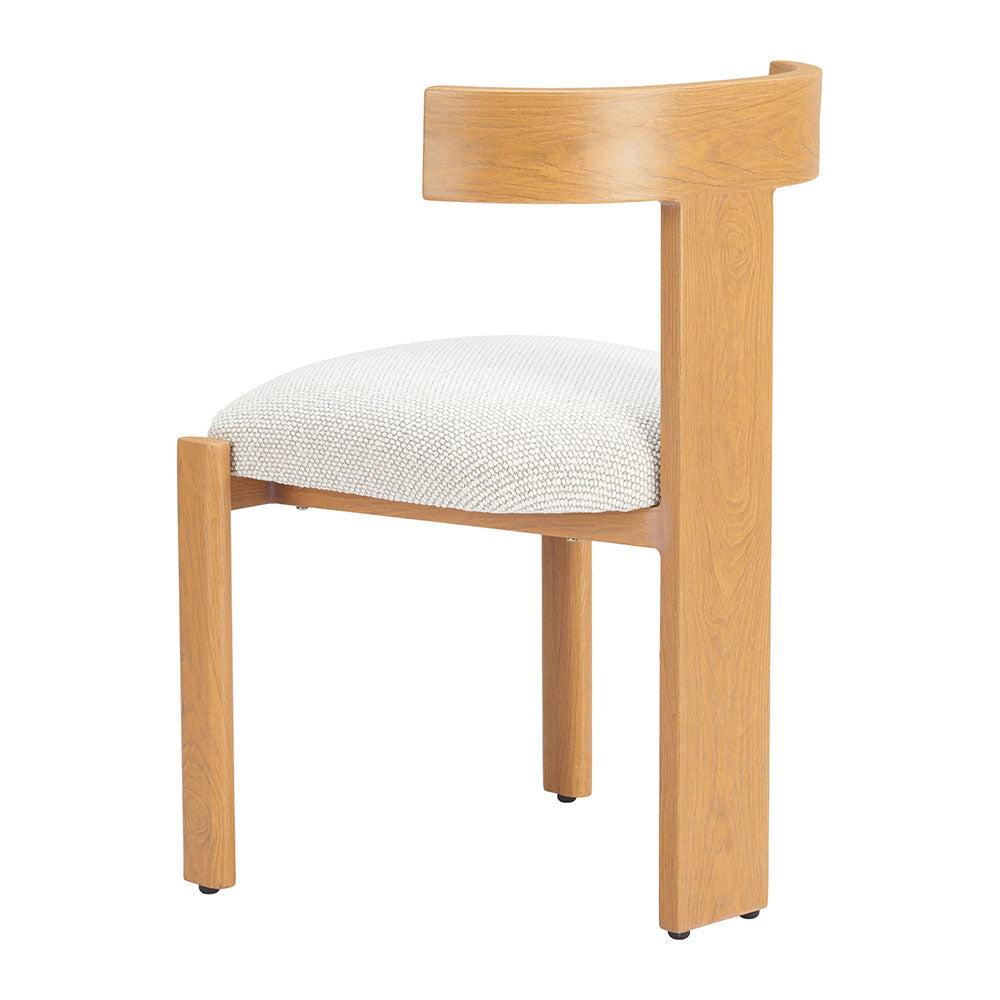 TIANA DINING CHAIR NATURAL & BEIGE