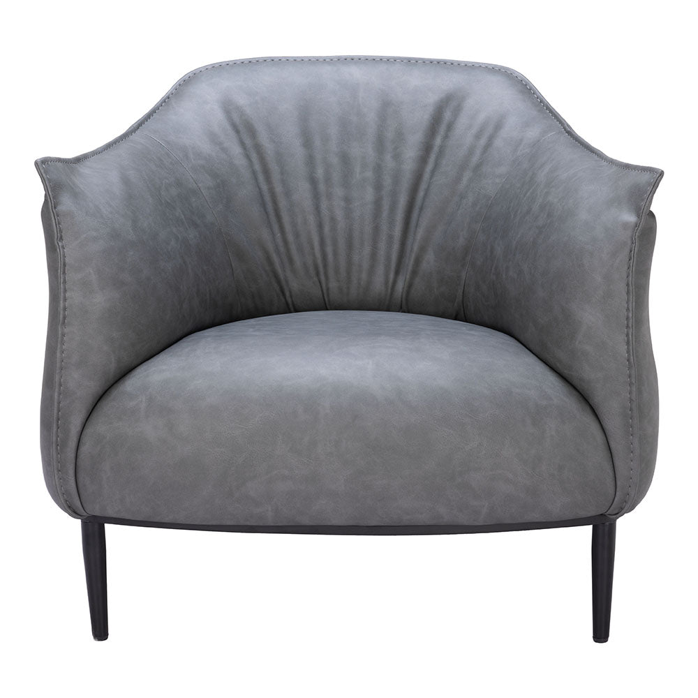 JULIAN ACCENT CHAIR GRAY