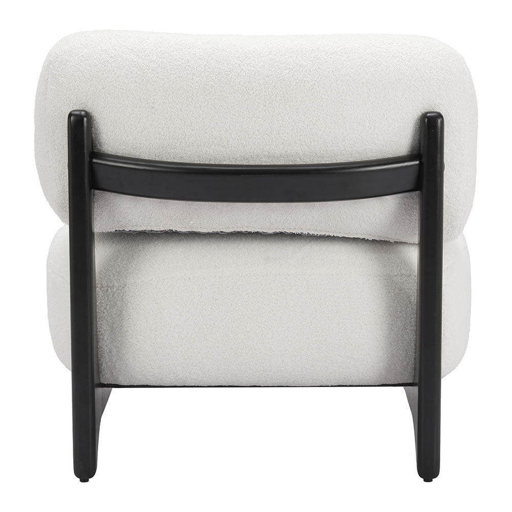 BOMBO ACCENT CHAIR WHITE