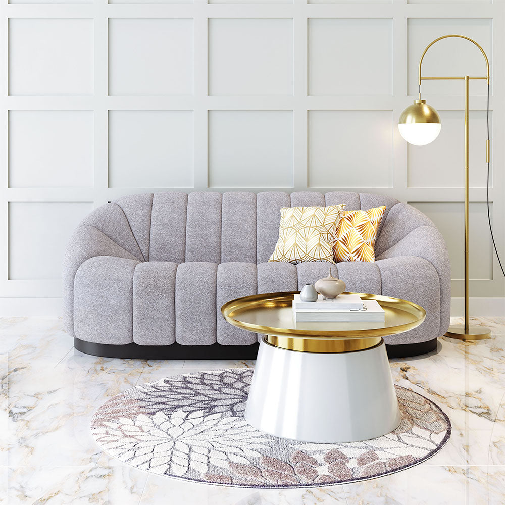 BHUTAN SOFA LIGHT GRAY