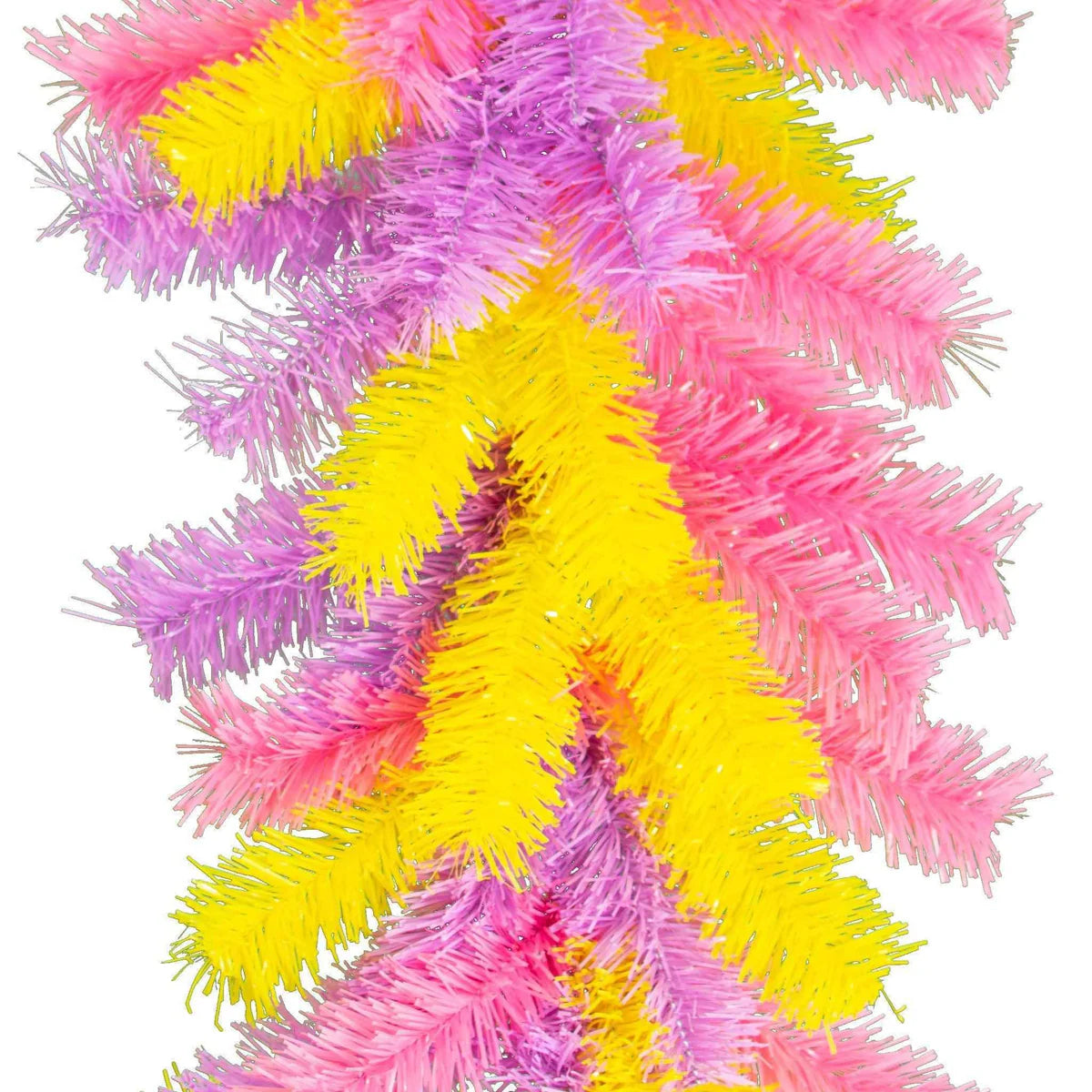 EASTER TINSEL BRUSH GARLAND
