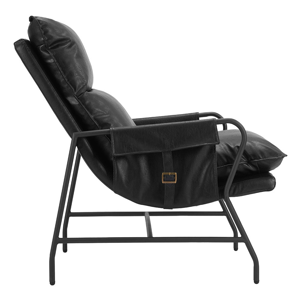 HALAUS ACCENT CHAIR BLACK