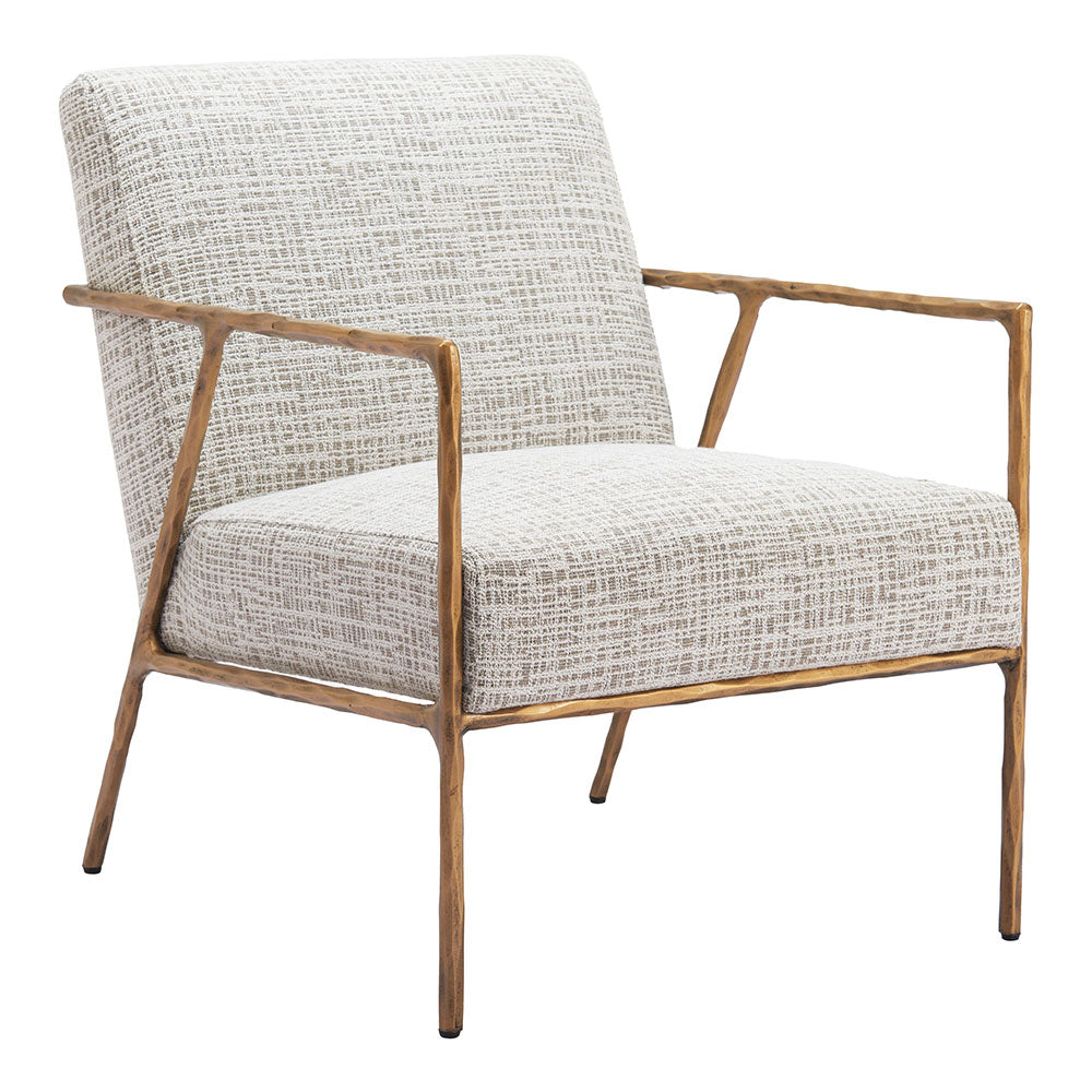 NORREBRO ACCENT CHAIR BEIGE FROST