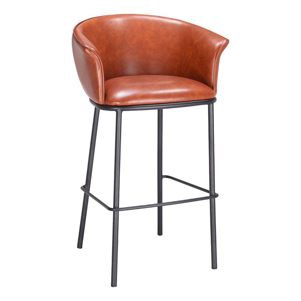 GARSTON BARSTOOL BROWN