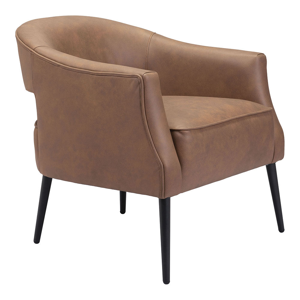 BERKELEY ACCENT CHAIR VINTAGE BROWN