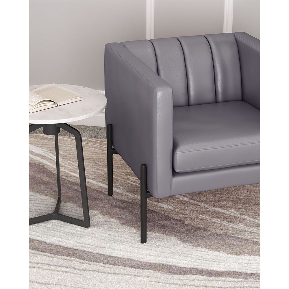 JESS ACCENT CHAIR GRAY