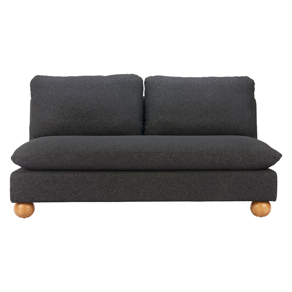 MINZE LOVESEAT BLACK