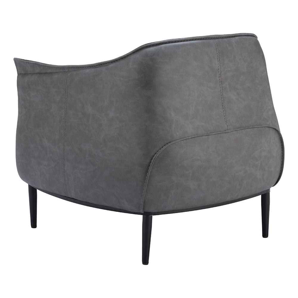 JULIAN ACCENT CHAIR GRAY