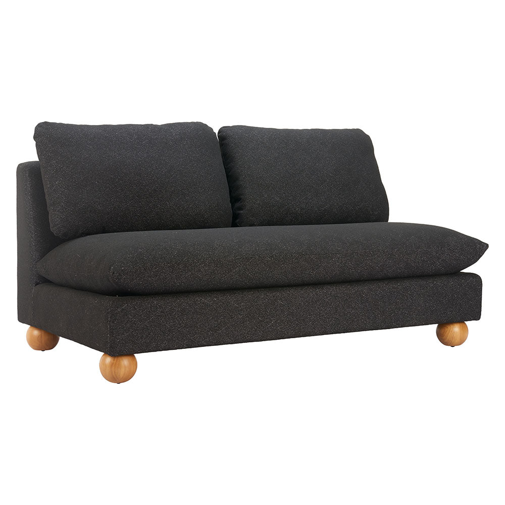 MINZE LOVESEAT BLACK