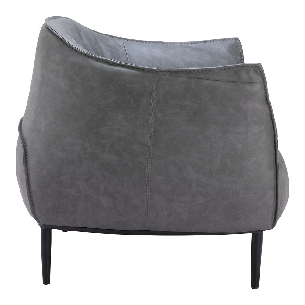 JULIAN ACCENT CHAIR GRAY