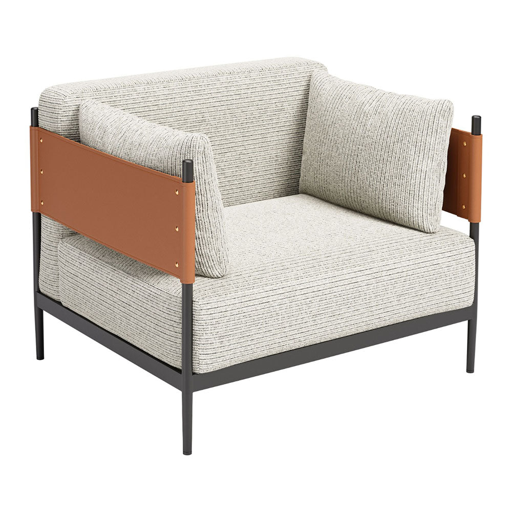 STIRBE ARMCHAIR GRAY