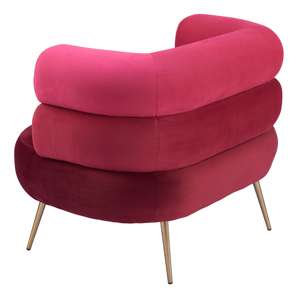 ARISH ACCENT CHAIR RED
