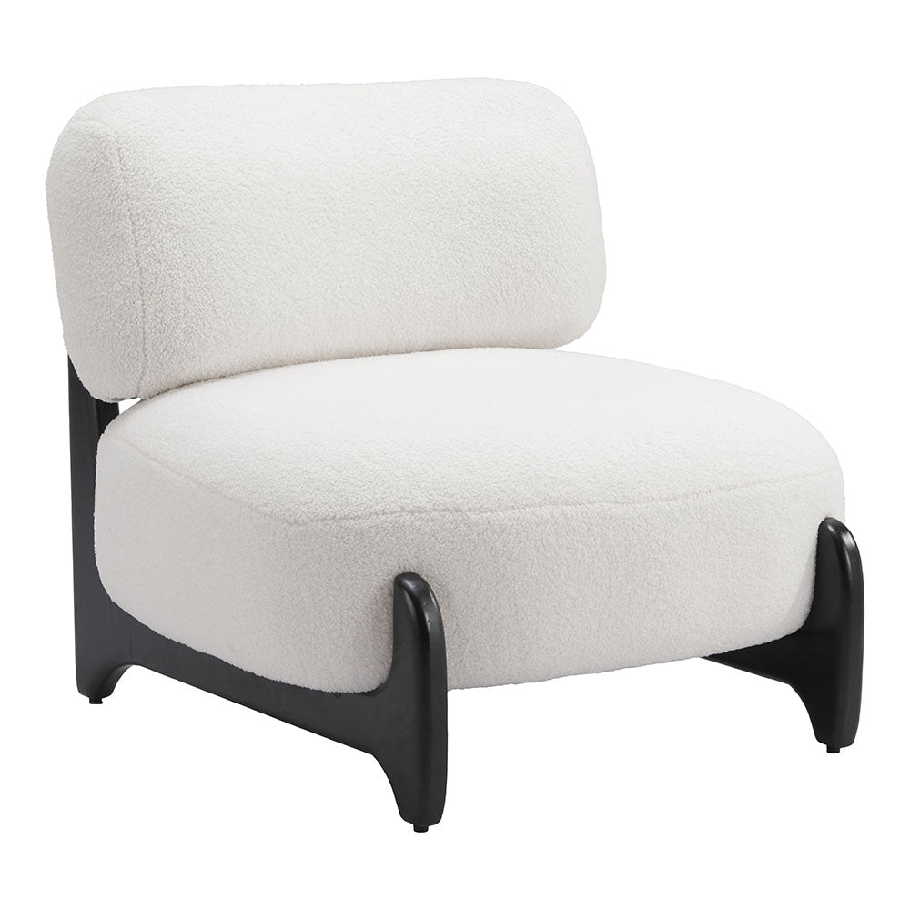 BOMBO ACCENT CHAIR WHITE