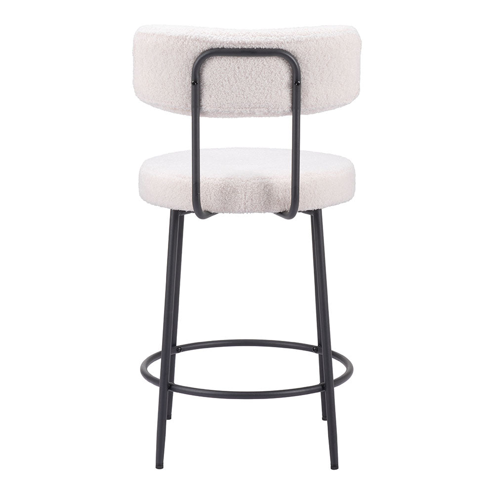 BLANCA COUNTER STOOL IVORY