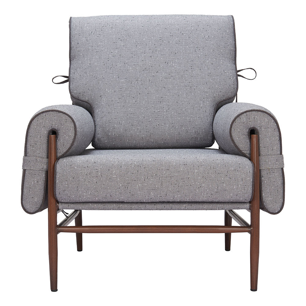 KLEM ACCENT CHAIR GRAY