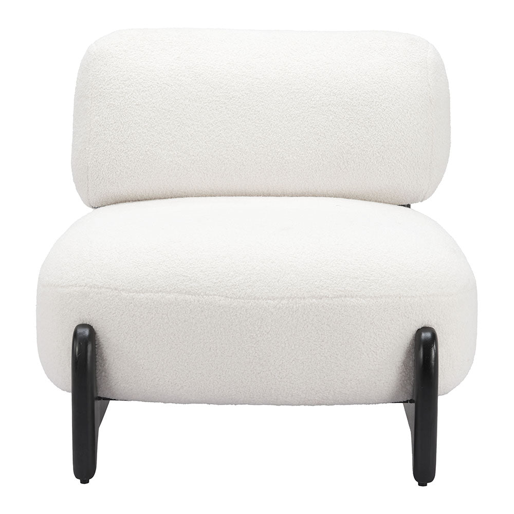 BOMBO ACCENT CHAIR WHITE