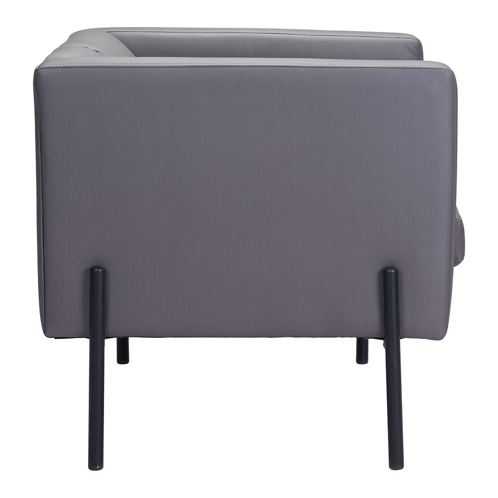 JESS ACCENT CHAIR GRAY