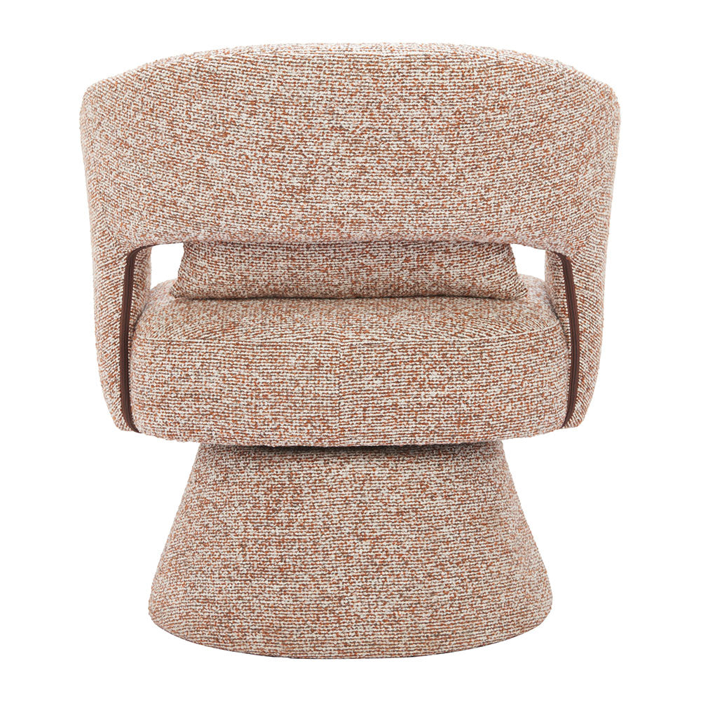 LIVA SWIVEL CHAIR FROSTY BROWN