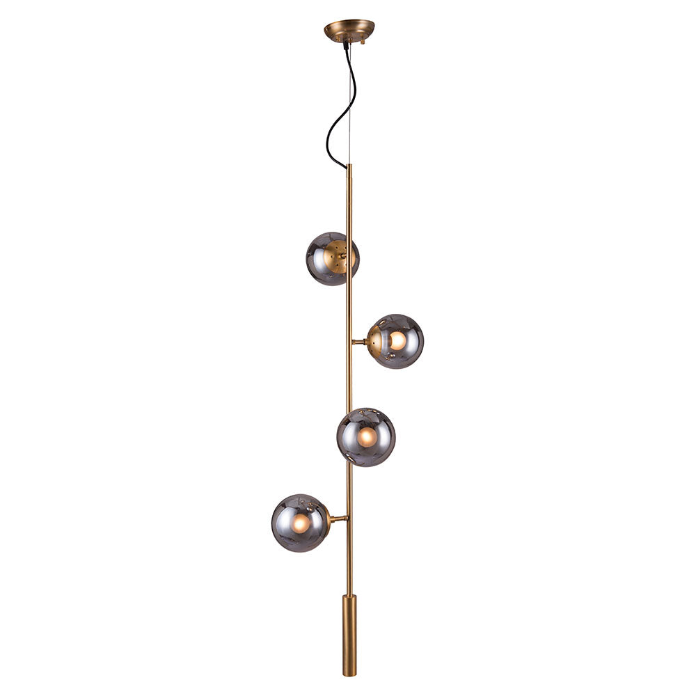 ZATARA CEILING LAMP BRASS