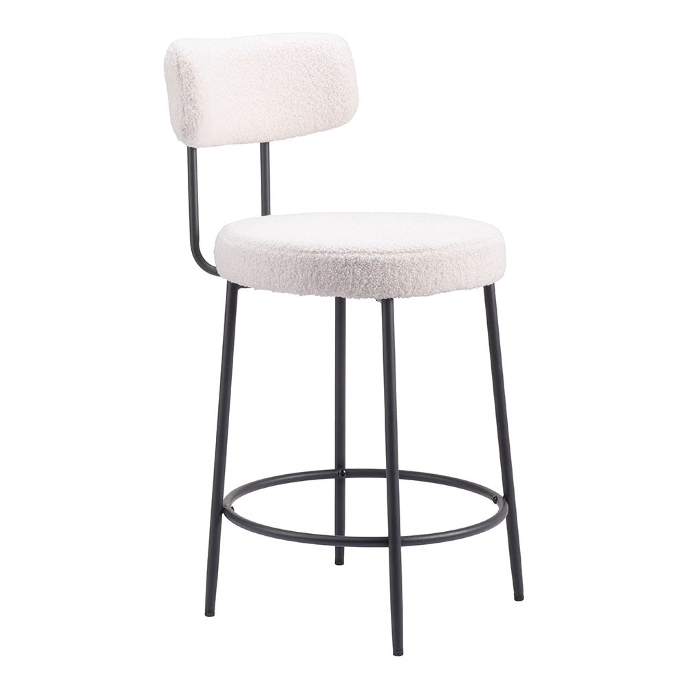 BLANCA COUNTER STOOL IVORY