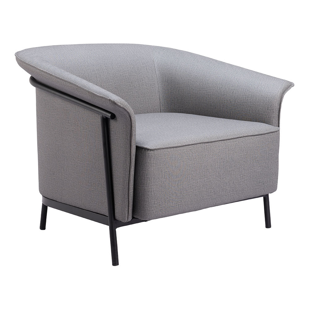 BURRY ACCENT CHAIR SLATE GRAY