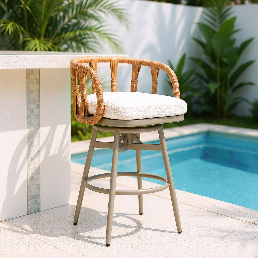 SAFAL SWIVEL BARSTOOL MULTICOLOR