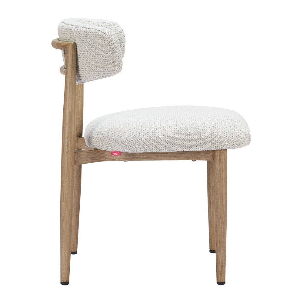 BEGE DINING CHAIR WHITE