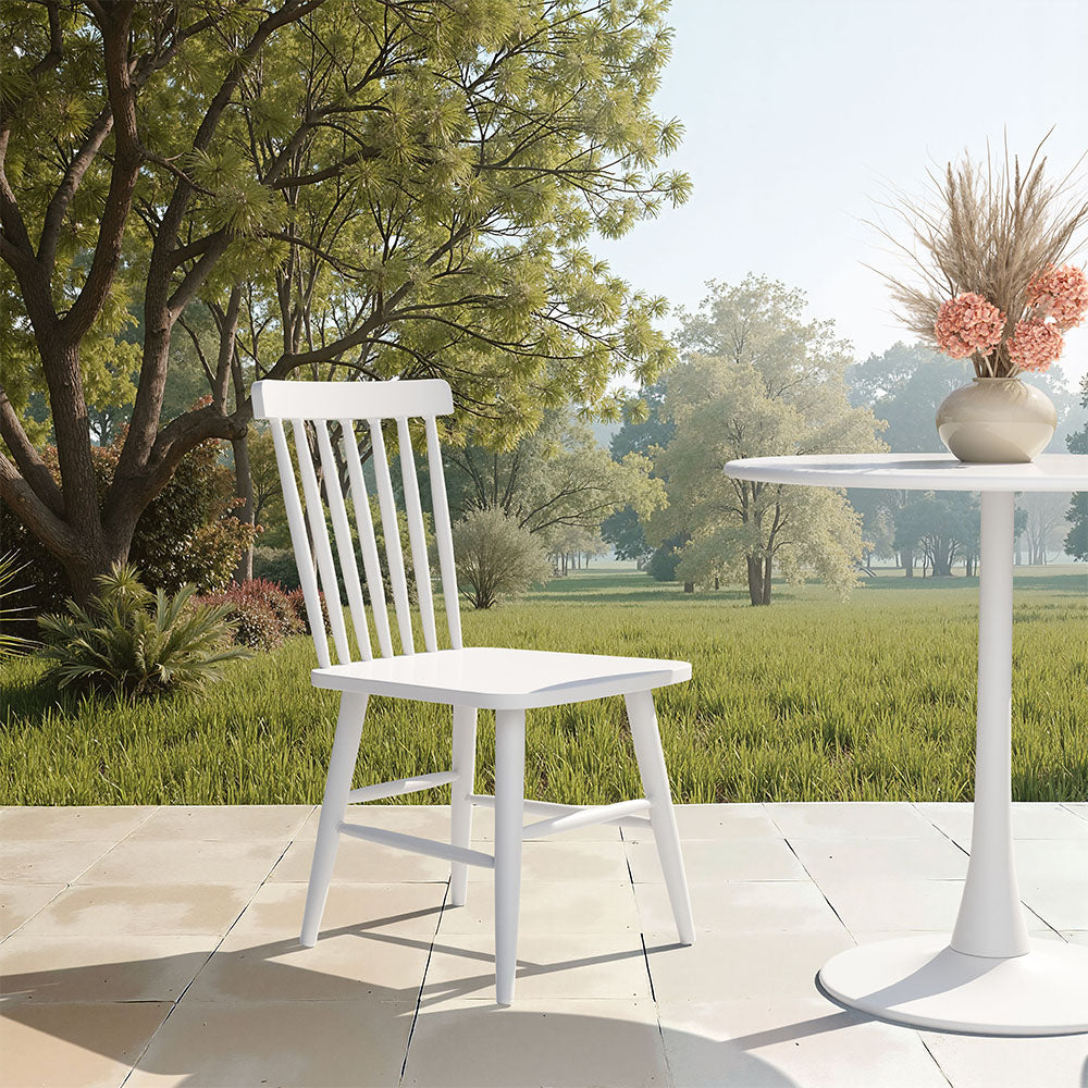 ZEILEN DINING CHAIR WHITE