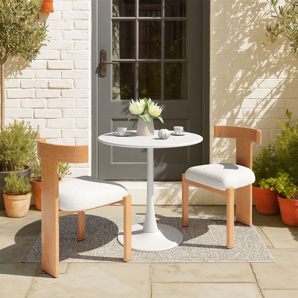 TIANA DINING CHAIR NATURAL & BEIGE