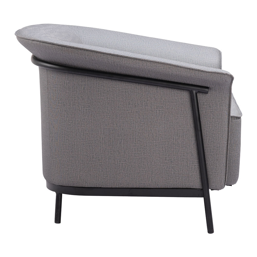BURRY ACCENT CHAIR SLATE GRAY