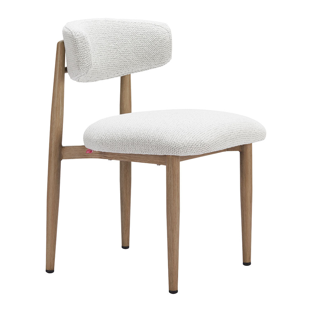 BEGE DINING CHAIR WHITE