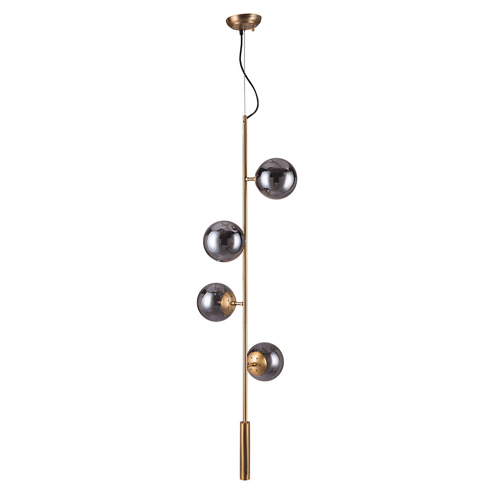 ZATARA CEILING LAMP BRASS