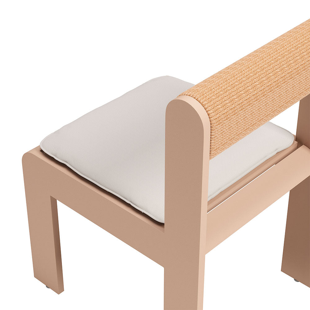 ISLAND DINING CHAIR WHITE