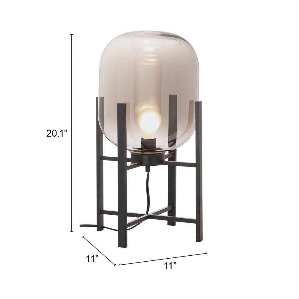 WONDERWALL TABLE LAMP BLACK