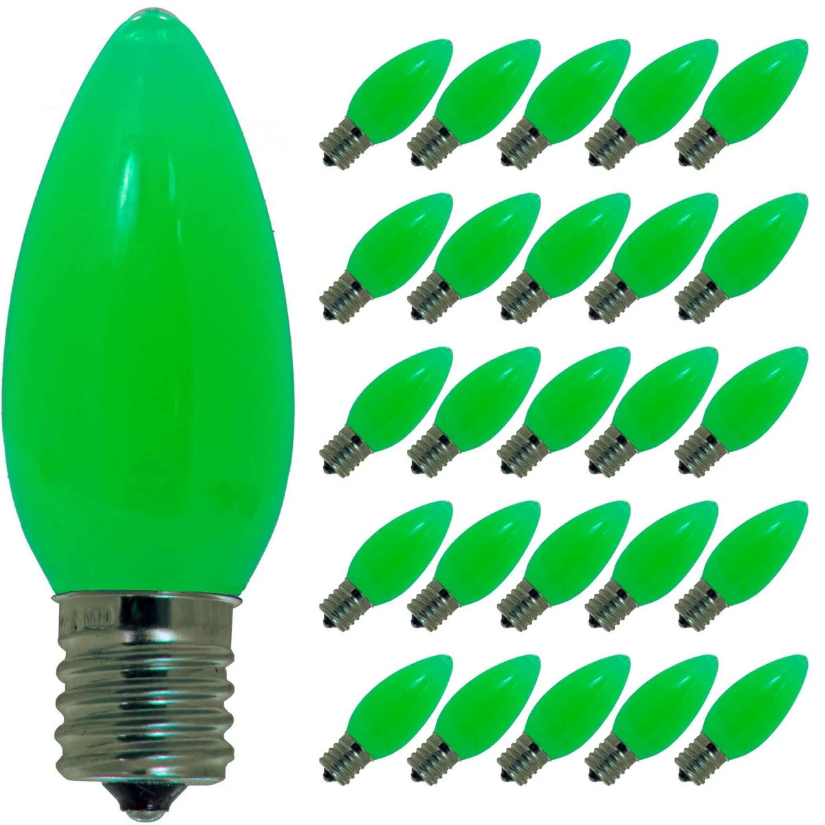 GREEN LED LIGHT BULBS
