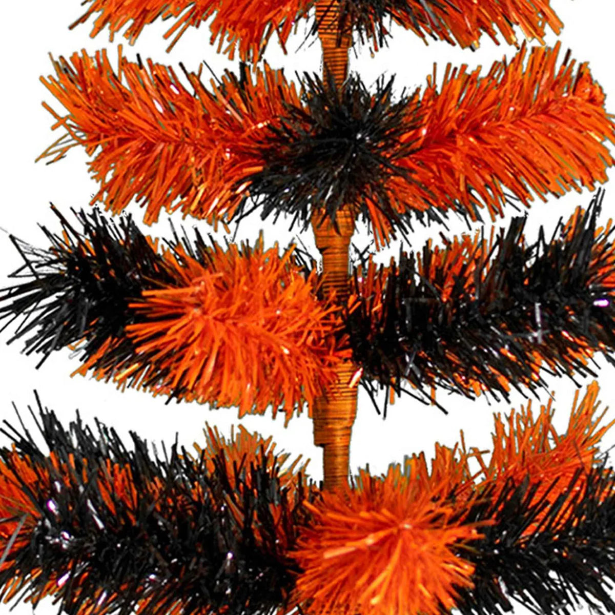 HALLOWEEN MIXED BRUSH CHRISTMAS TREE