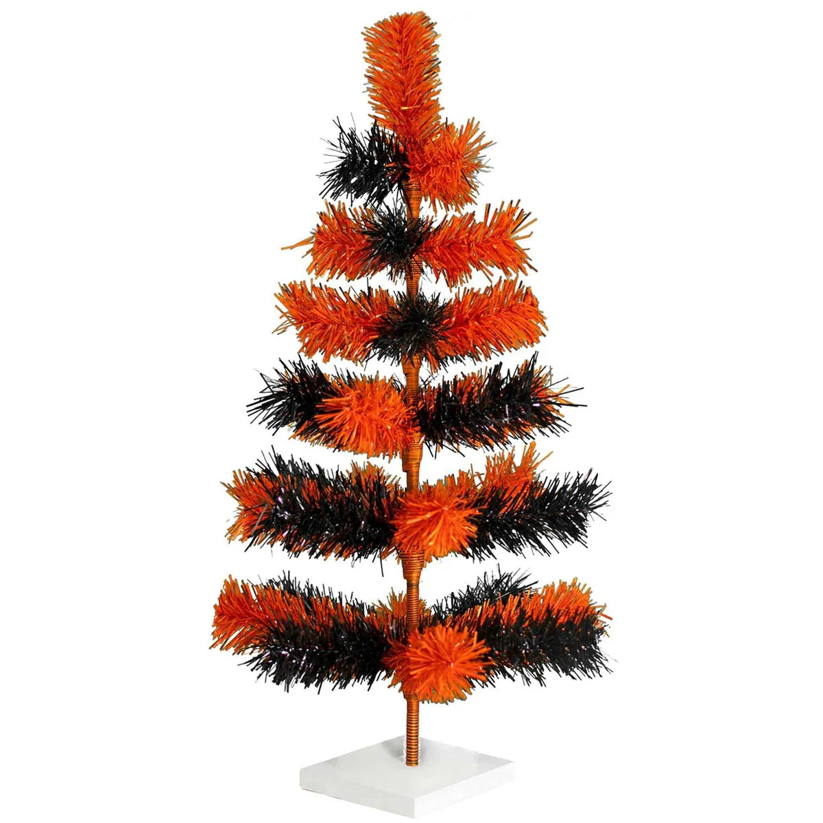 HALLOWEEN MIXED BRUSH CHRISTMAS TREE